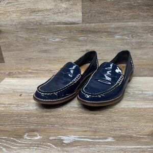 Sperry  Blue Patent Leather Loafer Women's Size 7